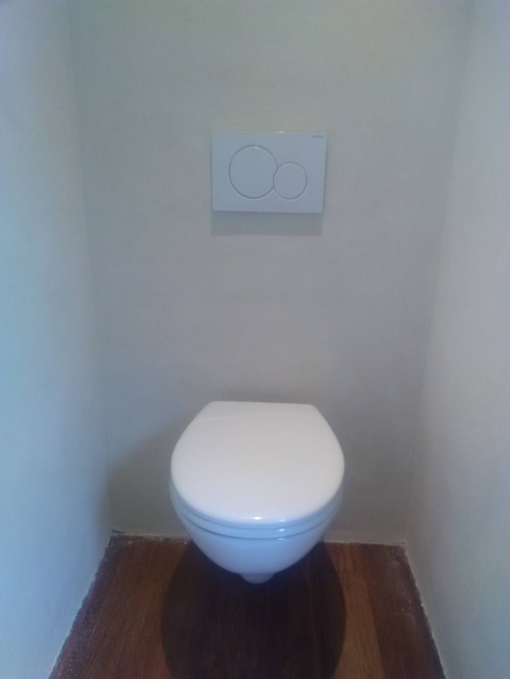 Création de salle de bain en comble 2